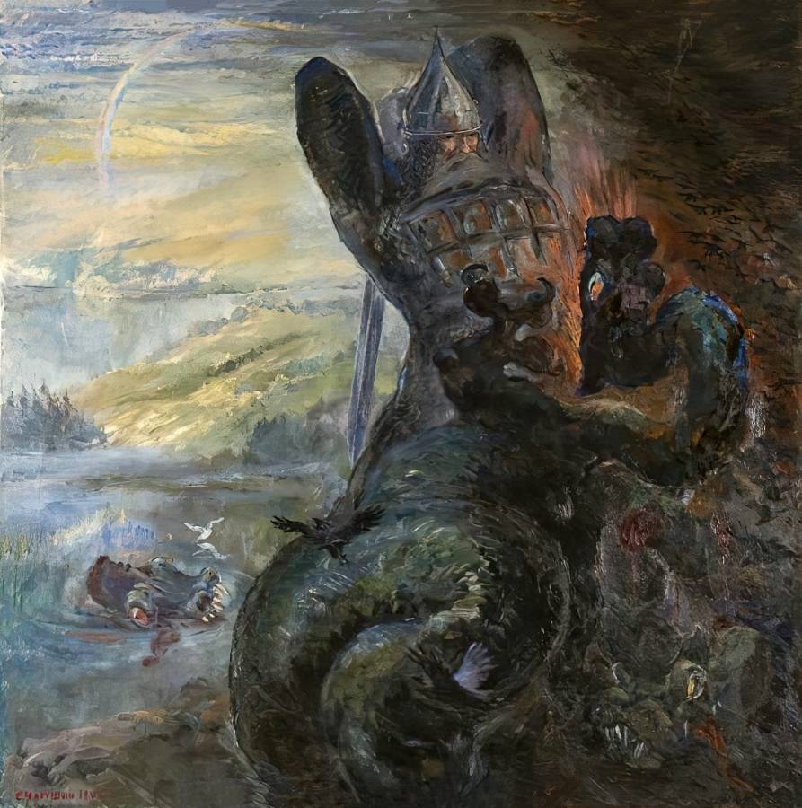 Чарушин Евгений Иванович. Илья Муромец.1942-1943