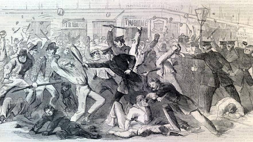 Подавление беспрядков 1863 года в Нью-Йорке