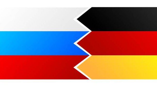 флаг, россия, германия