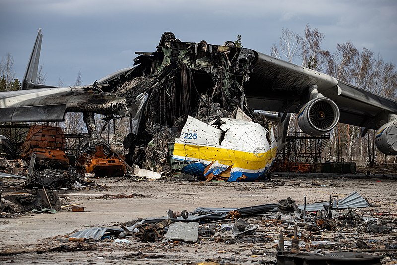 Разрушенный Ан-225