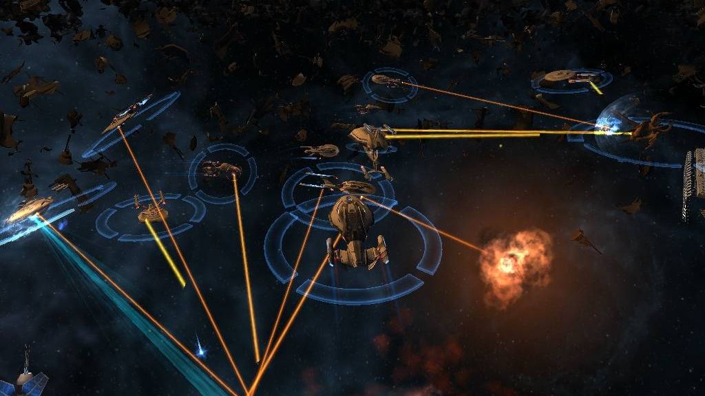 Бой в космосе