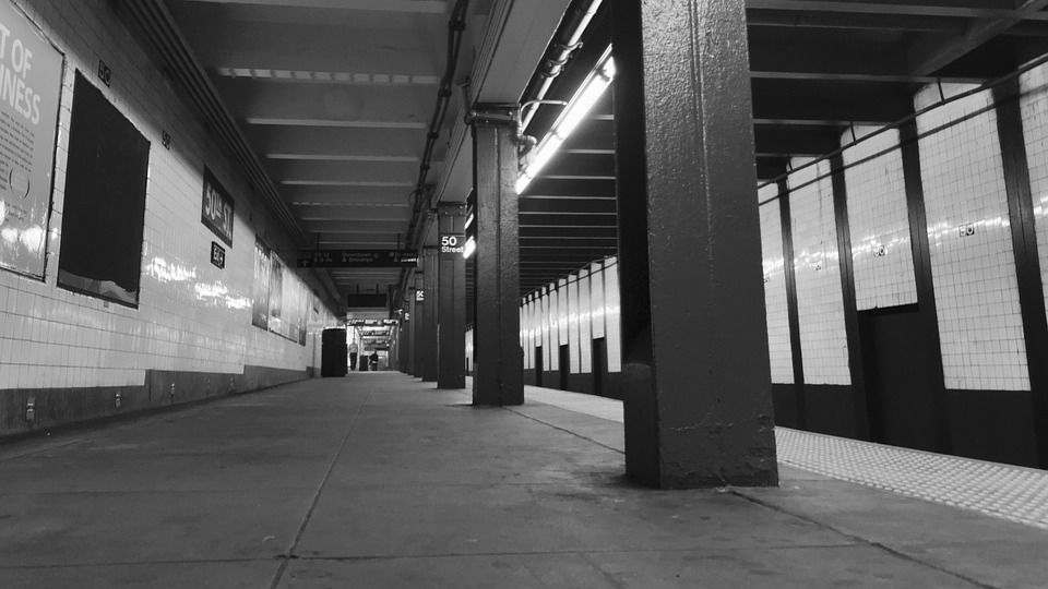 Нью-Йорк, станция метро «Улица 50»
