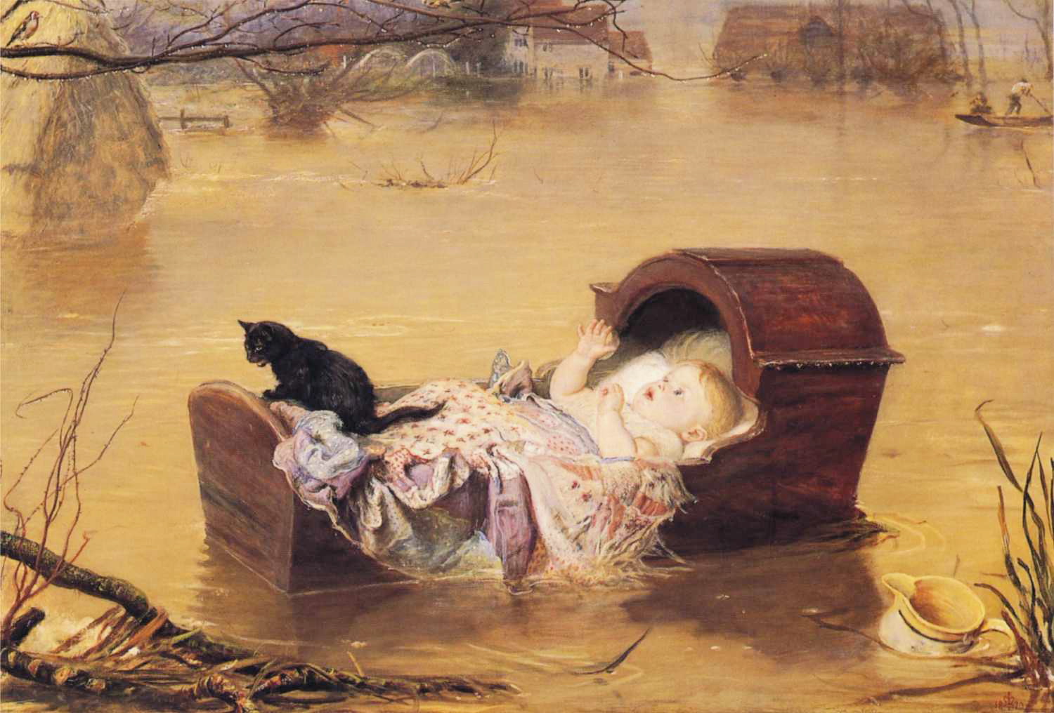 Джон Эверетт Милле. Наводнение. 1870