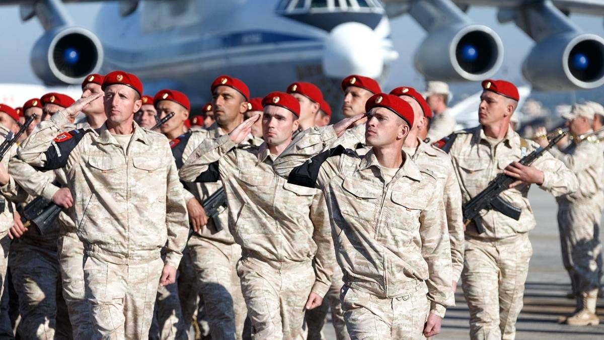 Отряд военной полиции на авиабазе Хмеймим. Сирия. 2017 год