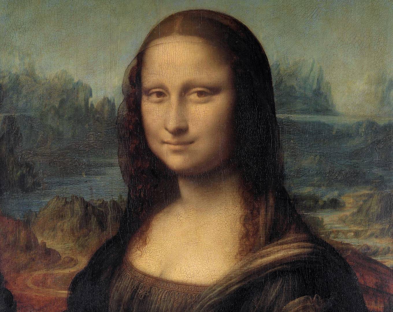 Леонардо да Винчи. Мона Лиза (фрагмент). 1503-1519