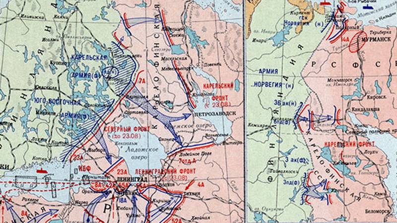 Карельский фронт 1941 год