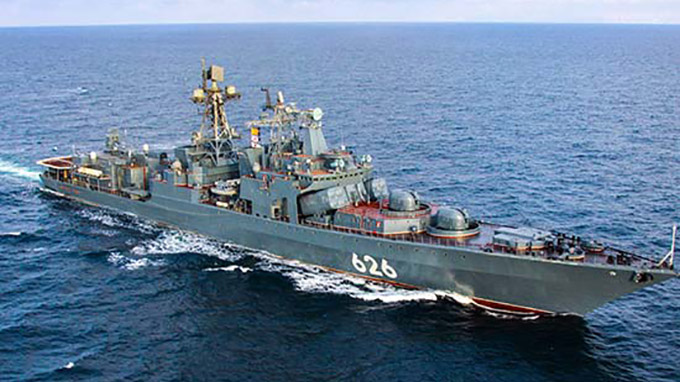 Большой противолодочный корабль «Вице-адмирал Кулаков» (архив)