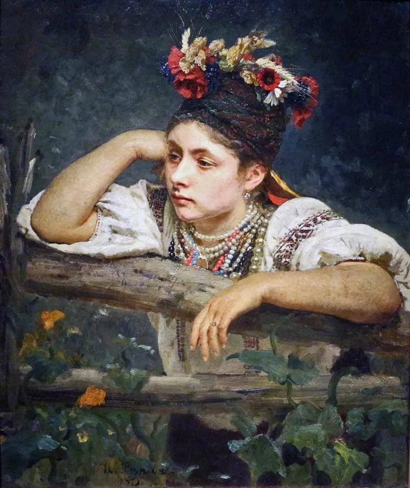 Илья Репин. Украинка. 1875