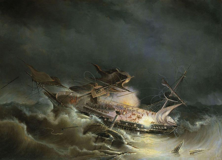 Круговихин.Крушение корабля «Ингерманланд» 30 августа 1842 года у берегов Норвегии