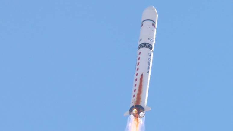 Запуск ракеты с космодрома Цзюцюань