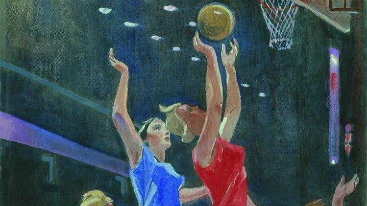 Александр Дейнека. Баскетбол. 1962