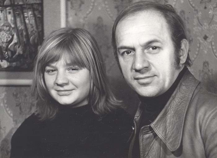 Екатерина Дурова с отцом Львом Дуровым