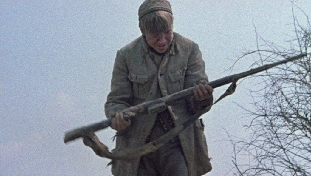 Винтовка. Цитата из х/ф «Иди и смотри». Реж. Элем Климов. СССР. 1985