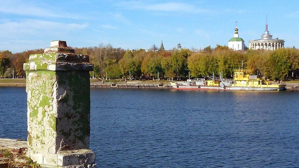 Тверь набережная реки волги