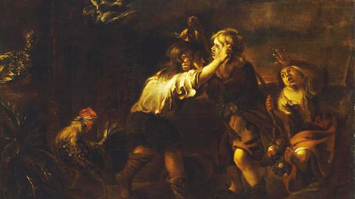 Педро Нуньес де Вильявисенсио.Драка.ок. 1635-1695