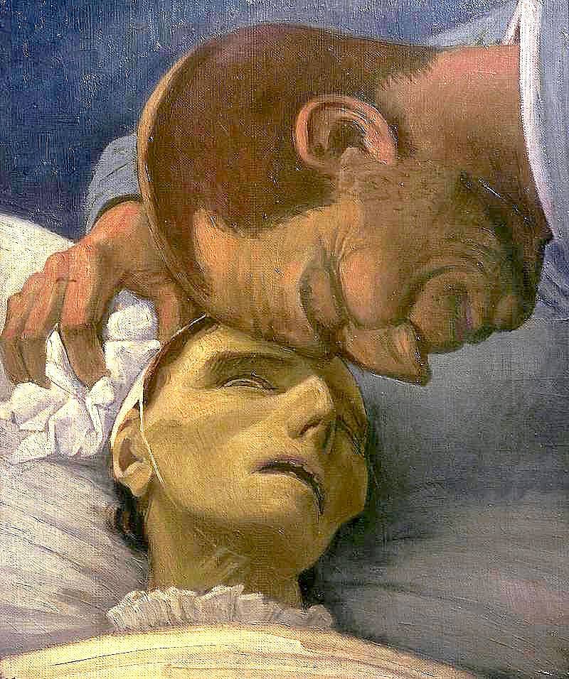 Генри Лэмб. Смерть крестьянина. 1911