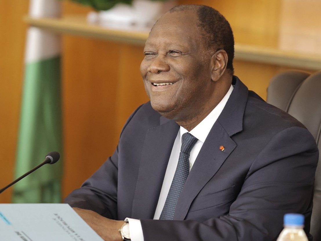Президент Кот-д’Ивуара Алассан Уаттара