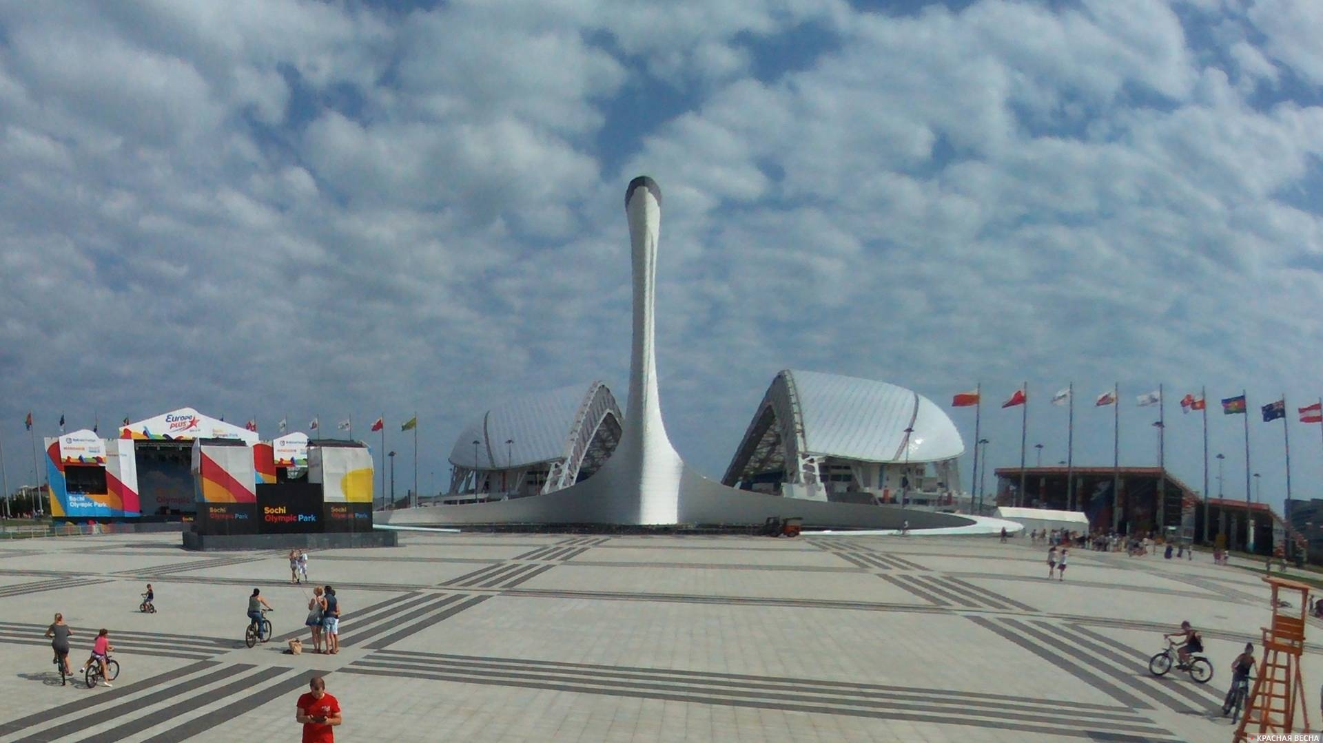 Олимпийский парк. Сочи. 8.07.2015