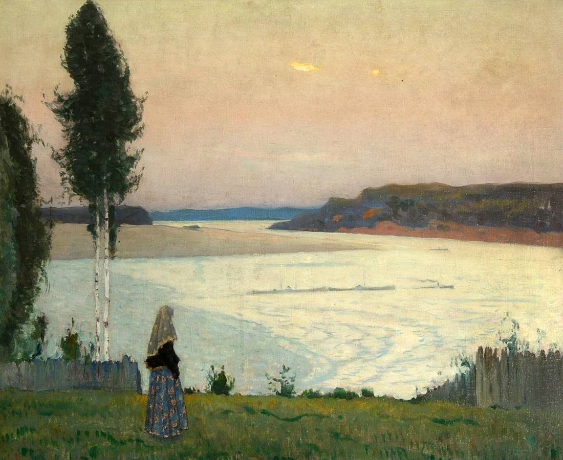 Михаил Нестеров. Одиночество. 1932