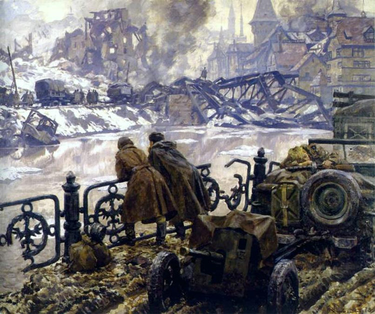 Борис Николаев. Весна 1945 года