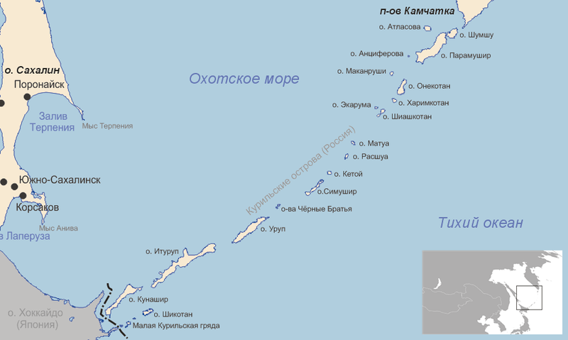Курильские острова [Latitude (CC BY-SA 2.5)]