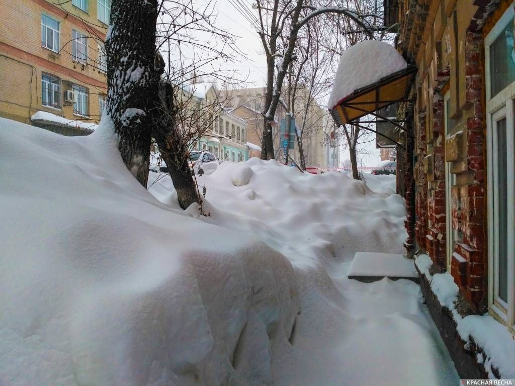 На улицах Саратова