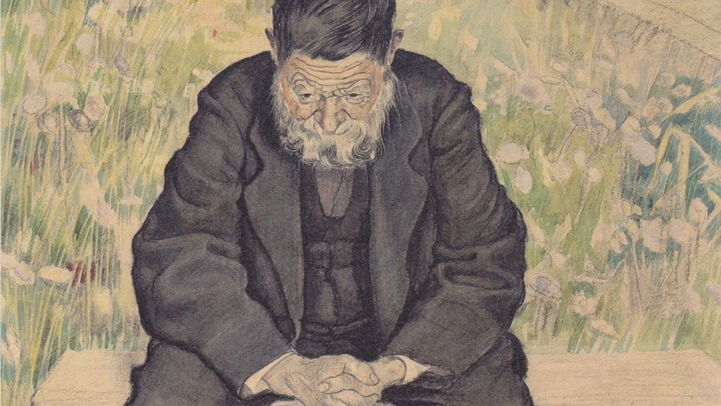 Фердинанд Ходлер. Безработный. 1891