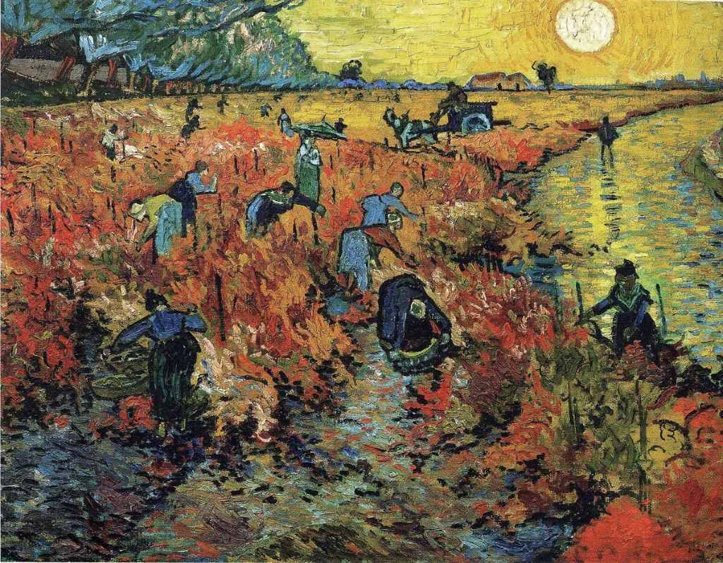 Винсент ван Гог. Красные виноградники в Арле. 1888 г.