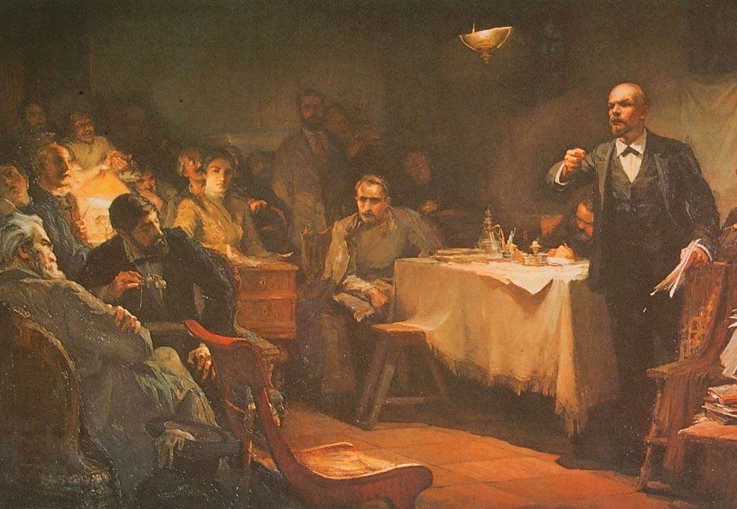Ю. Е. Виноградов. Выступление В. И. Ленина на II съезде РСДРП. 1903