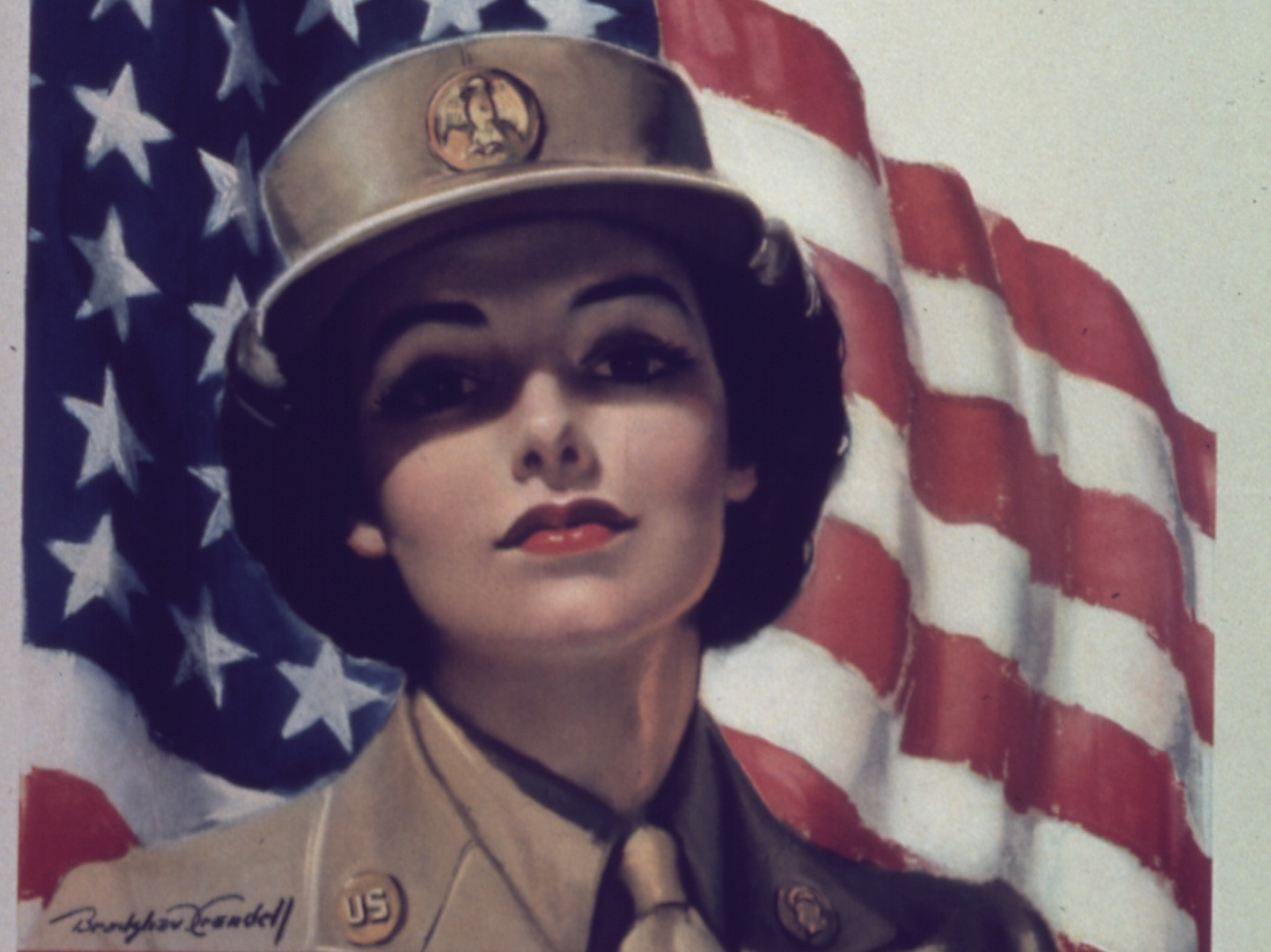 Брэдшоу Крэнделл. Ты девушка с сердцем, усыпанным звёздами? (фрагмент). 1941-45