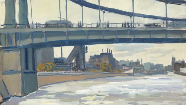 Б. А. Месропян. Крымский мост. 1960-е