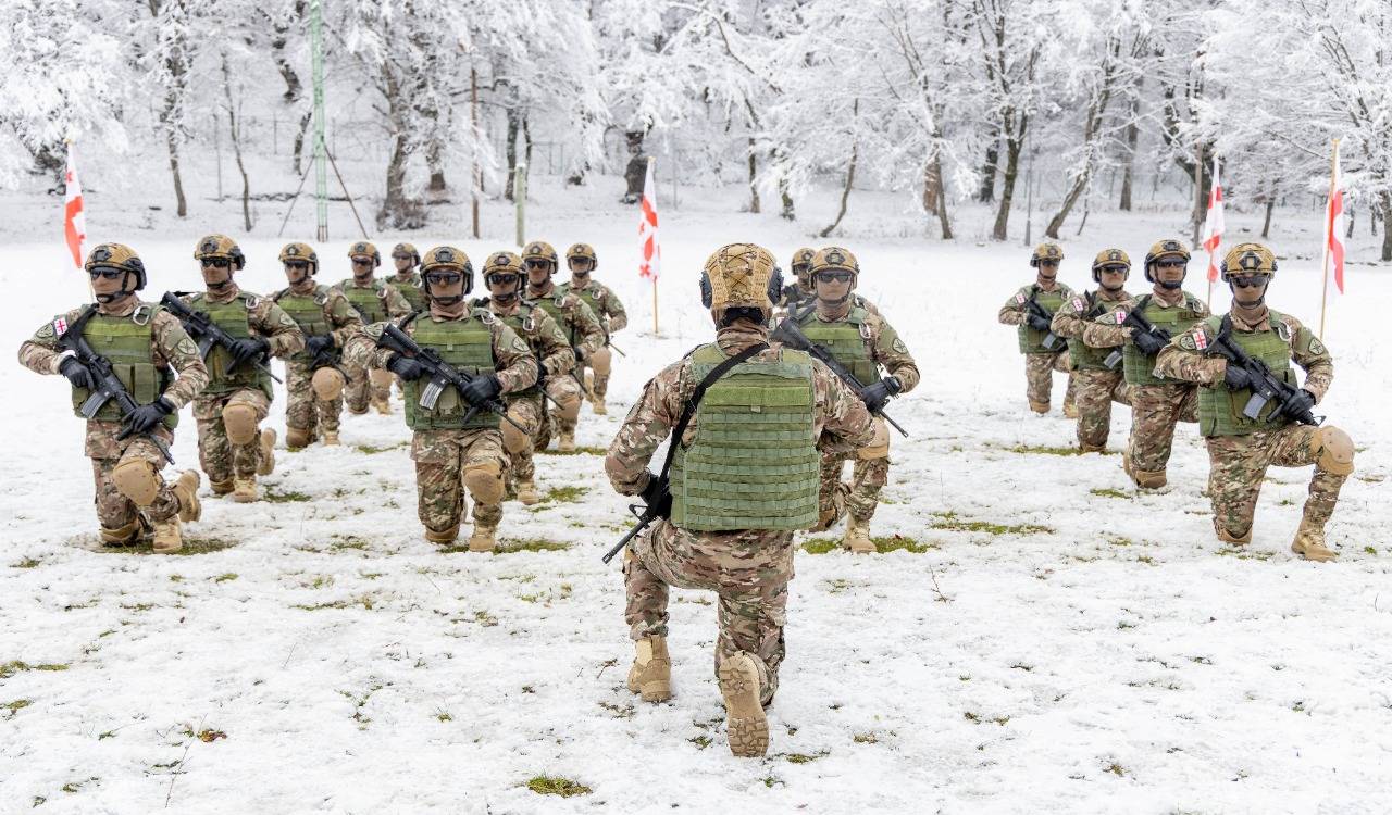 Военнослужащие Сил специальных операций Грузии