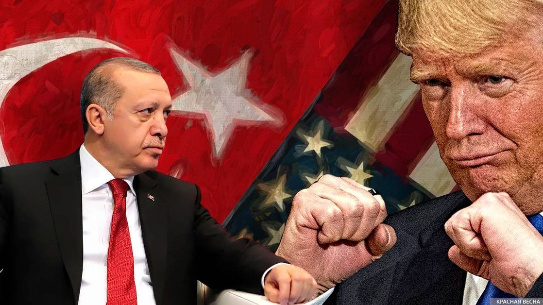 Р. Эрдоган и Д. Трамп