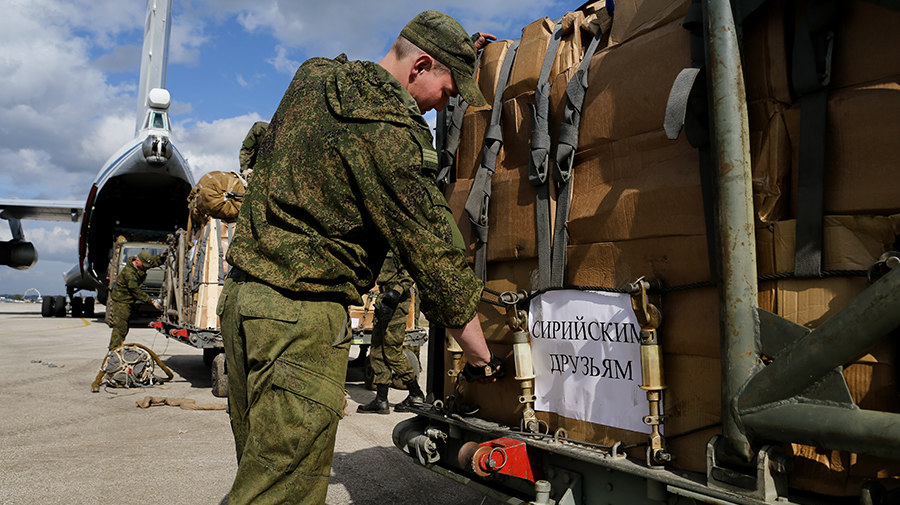 Гуманитарная помощь [mil.ru]