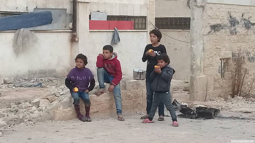 Дети в Сирии