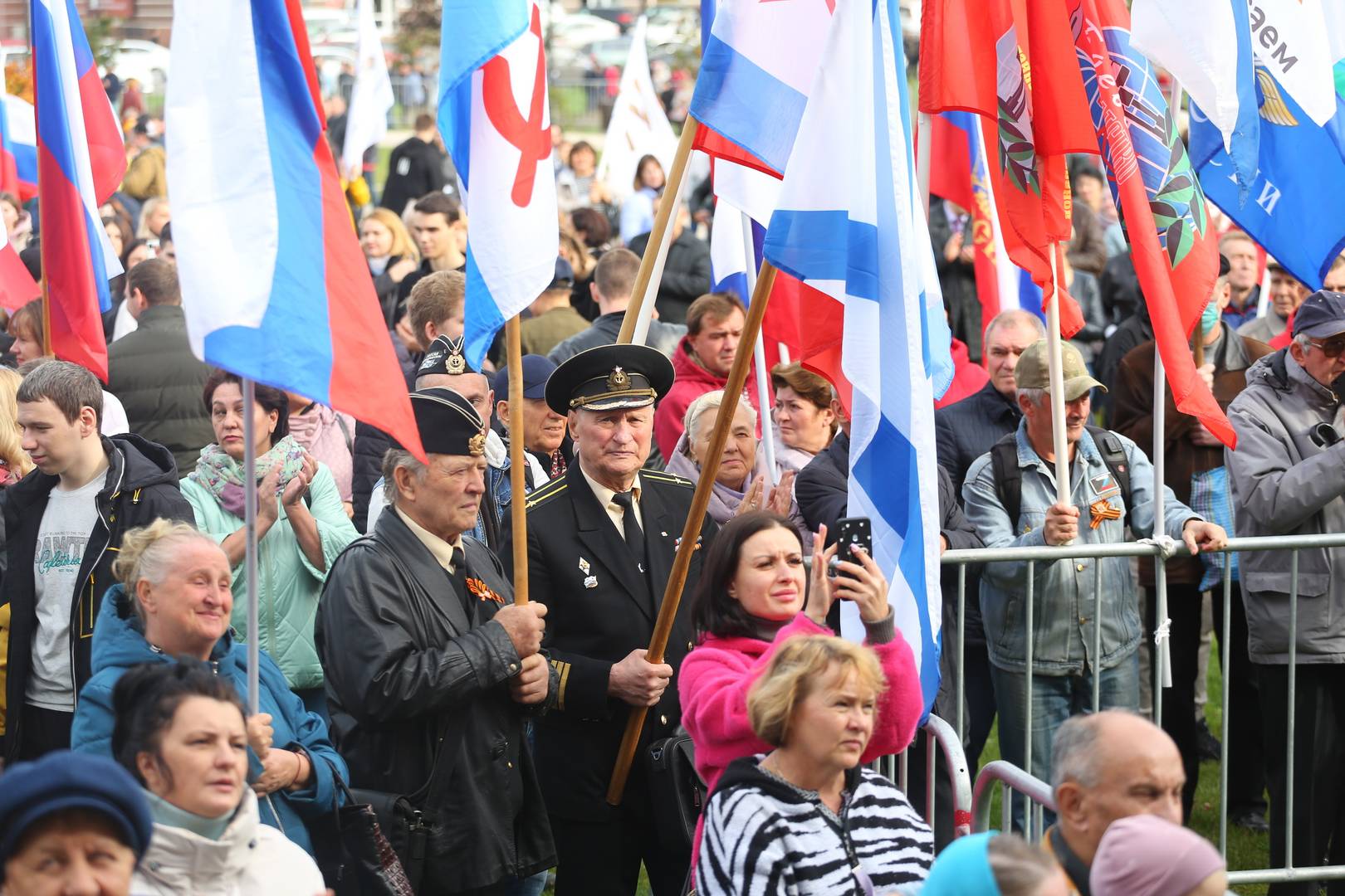 Митинг в Липецке 23.09.2022 г.