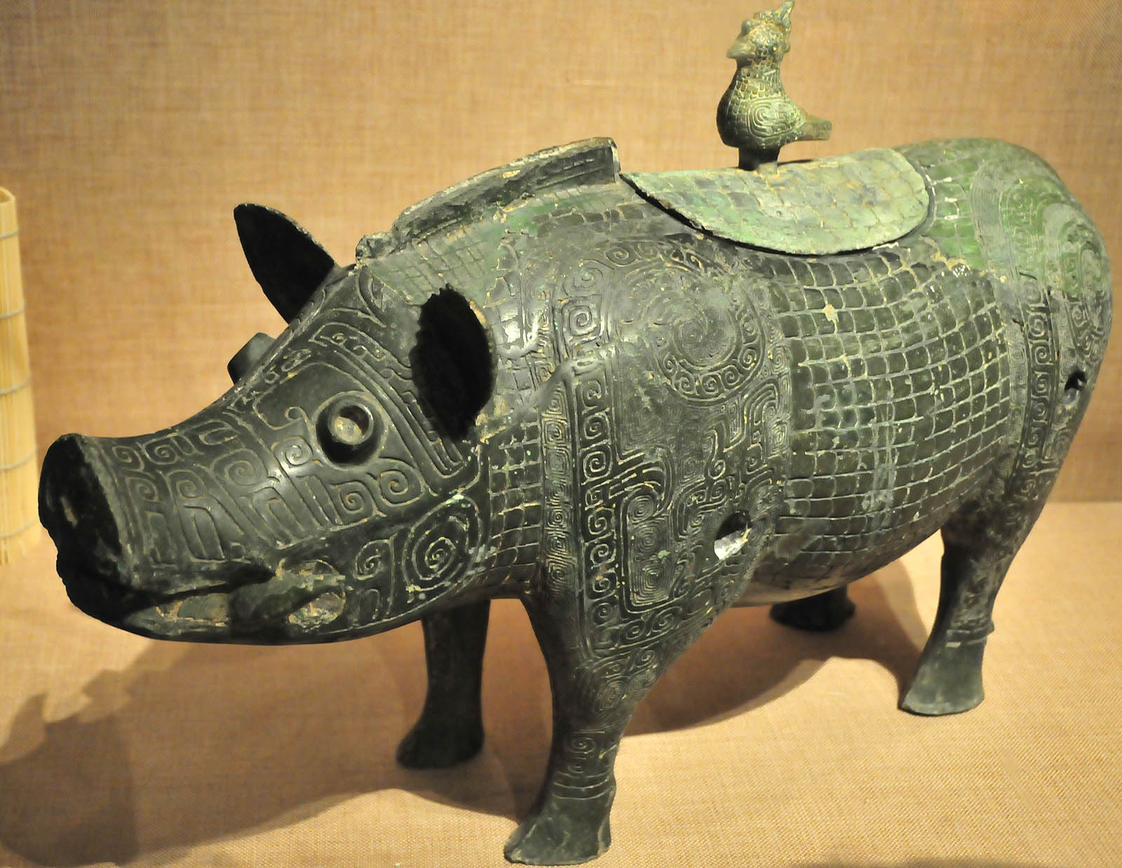 Свинья. Коллекция произведений искусства в Столичном музее в Пекине