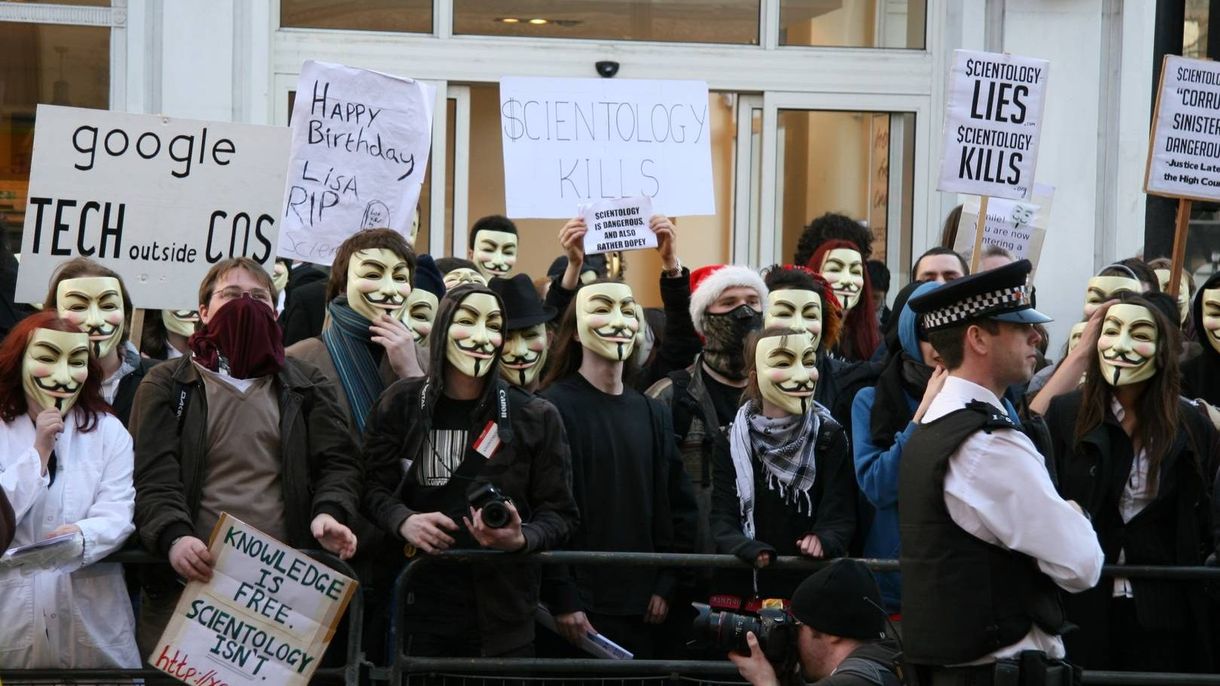 Марш Anonymous 2010