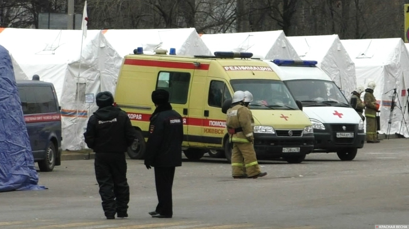 Взрыв газа. Экстренные службы