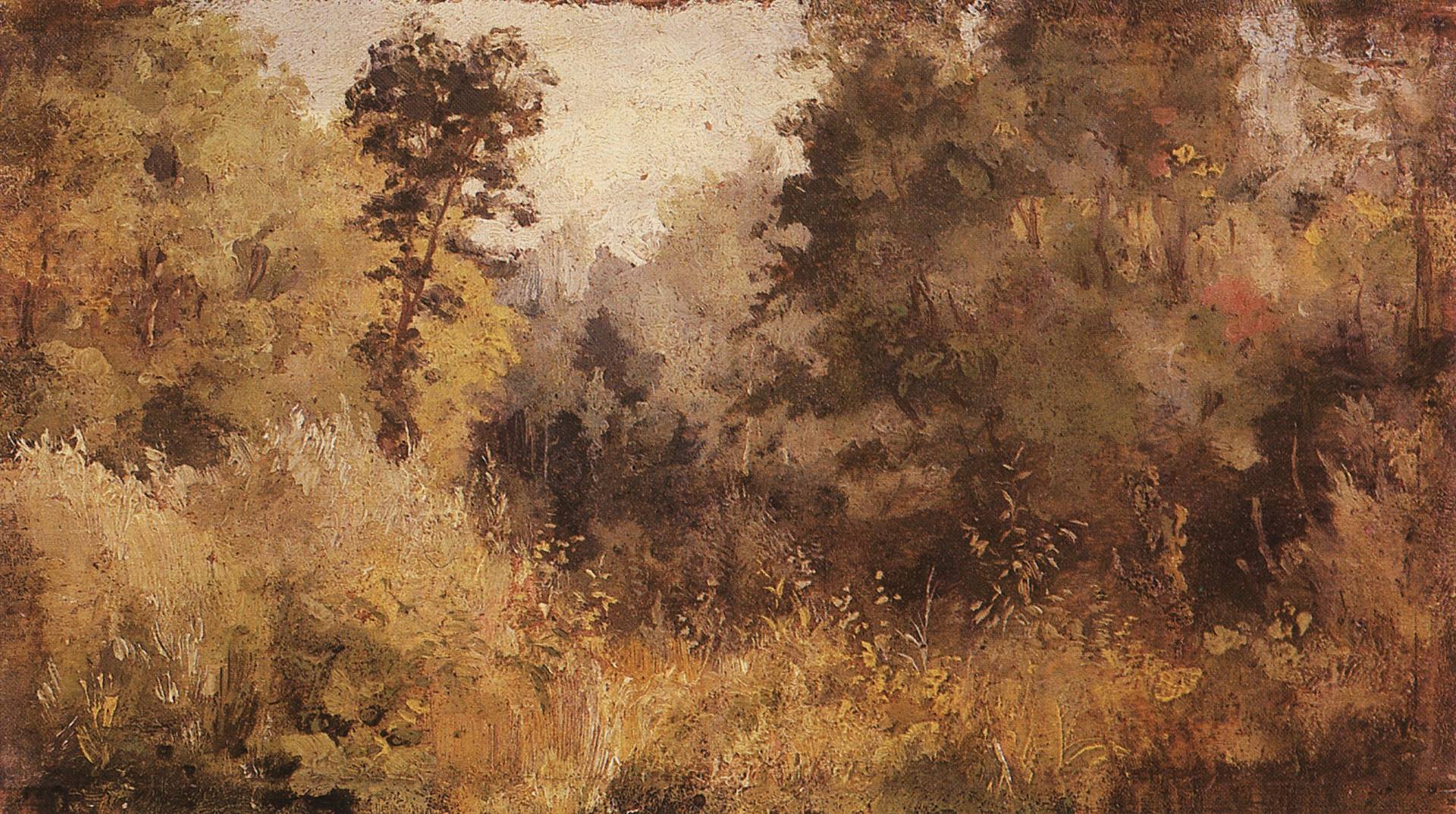 Василий Поленов. Парк в Ольшанке. 1877