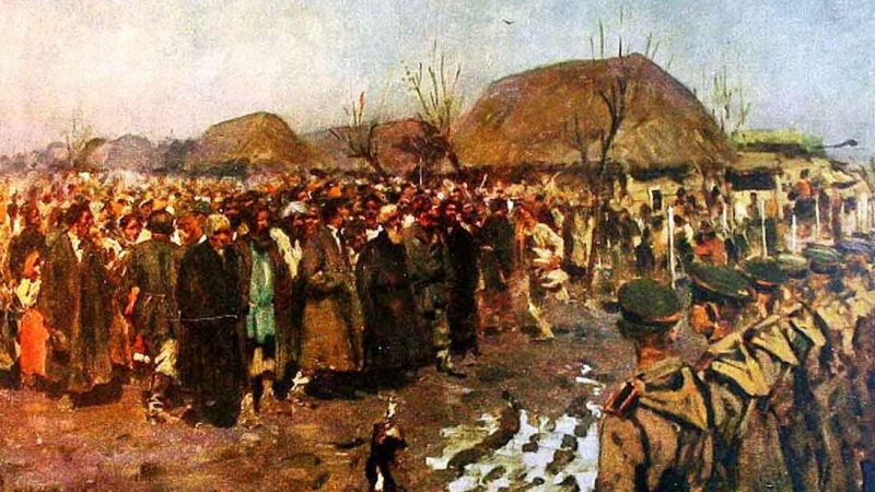 Сергей Иванов. Бунт в деревне. 1889