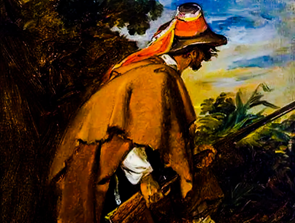 Луи Леопольд Роберт. Бандит (фрагмент).1819 год