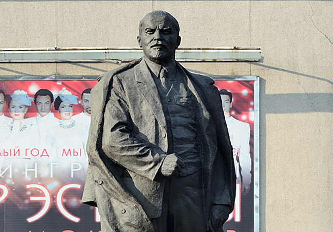 Памятник В. И. Ленину в Калининграде. 2018 год