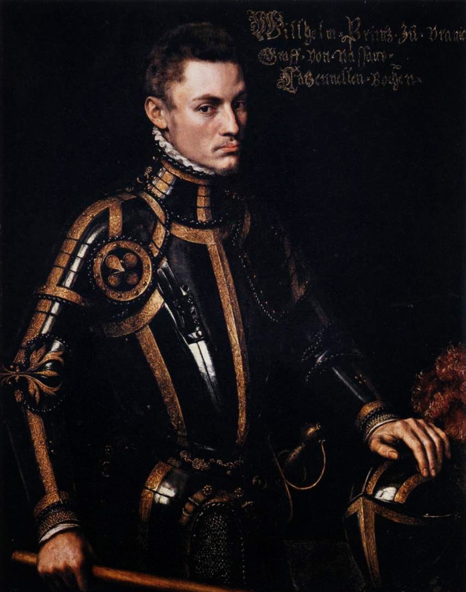 Антонис ван Дасхорст Мор. Портрет принца Вильгельма Оранского. 1555