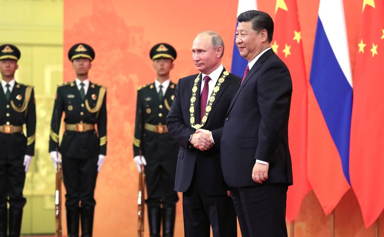 Встреча лидеров России и КНР