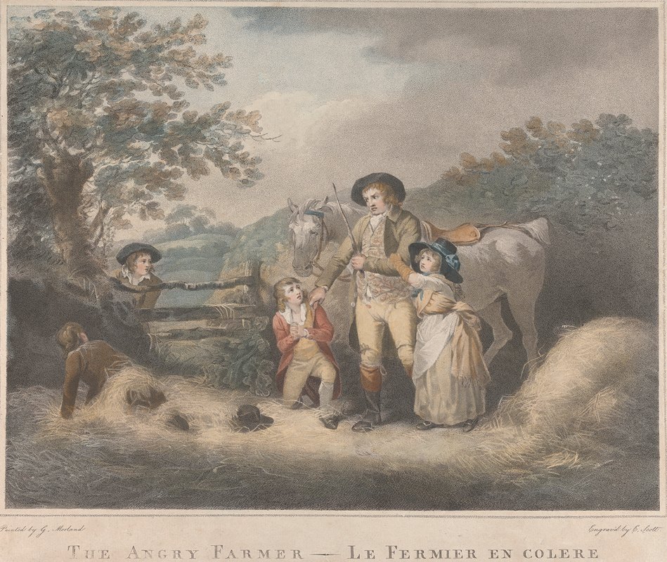 Сердитый фермер (1790) Джордж Морланд
