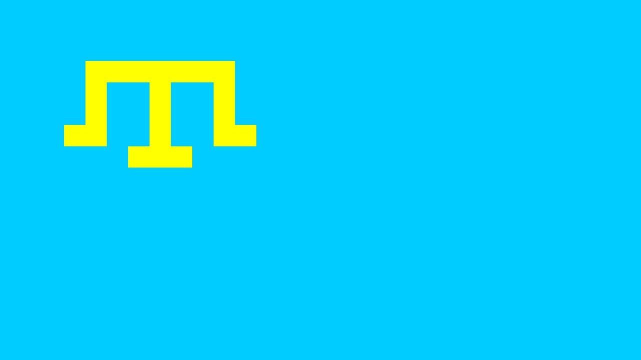 Флаг крымских татар