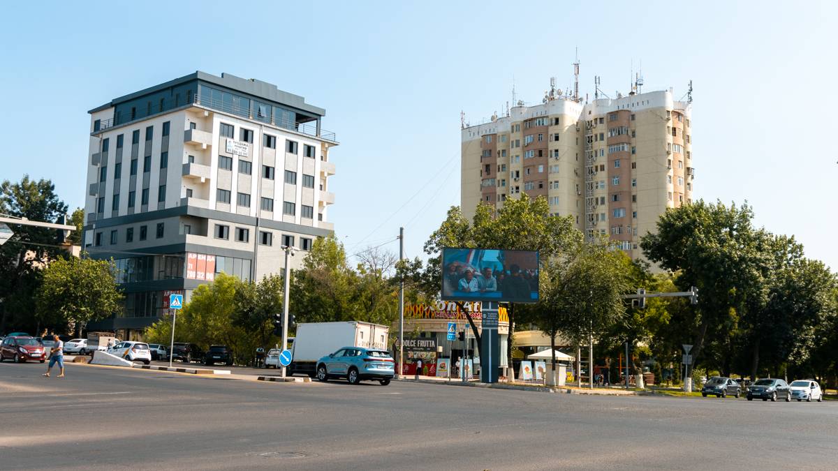 Улица в Ташкенте