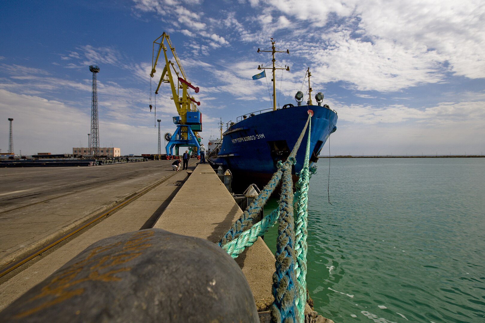 Казахстанский морской порт Актау