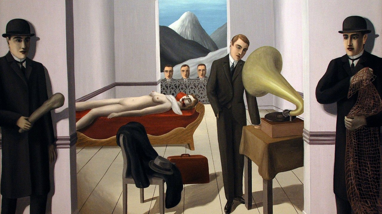 Рене Магритт. Убийца в опасности. 1927